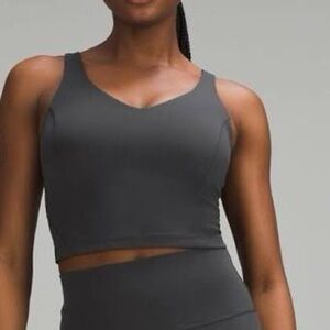 NWT Lululemon Align Tank Top Rhino Gray Size 2